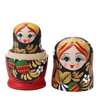 Painted Wooden Matryoshka Dolls 5 Pieces