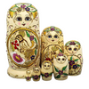 Large Wooden Matryoshka Nesting Dolls 7 Pieces