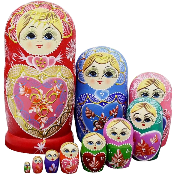 Nesting dolls top online