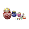 Lovely Red Russian Matryoshka Nesting Dolls 10 Pieces
