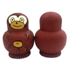 Brown Monkeys Matryoshka Nesting Dolls 10 Pieces