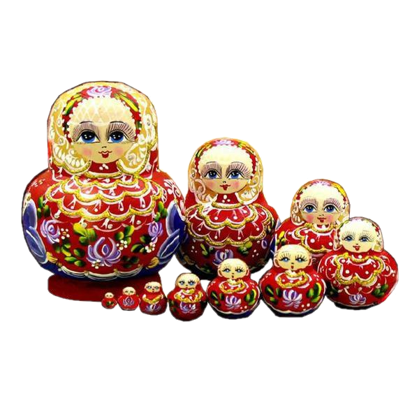 Russische Matroesjka Russische Poppen Matryoshka Set 10