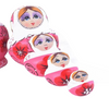 Pink Authentic Matryoshka Nesting Dolls 10 Pieces