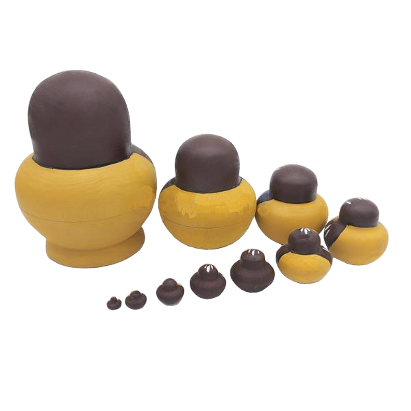 Matryoshka chocolate top