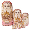 Wooden Matryoshka Nesting Dolls 7 Pieces