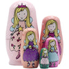 Pretty Girls Matryoshka Nesting Dolls 5 Pieces