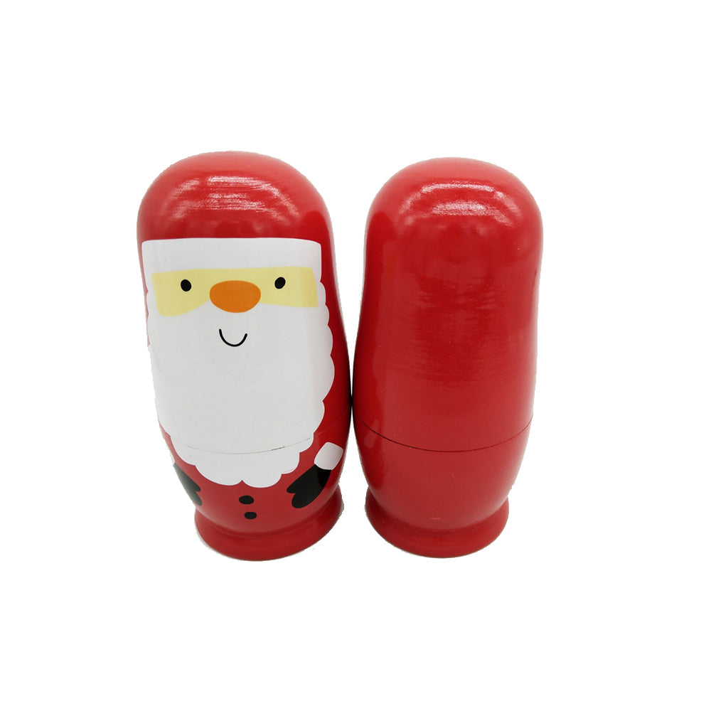 Christmas Figures Matryoshka Nesting Dolls 6 Pieces Christmas Figures Matryoshka Nesting Dolls 6 Pieces