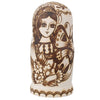 Woman and Butterfly Matryoshka Nesting Dolls 7 Pieces
